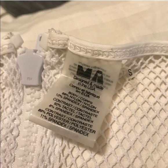 Minimale Animale “Jane” White Mesh Bikini Set - Picture 3 of 5